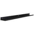 WANDREGAL 80/4/10 cm  - Schwarz, Basics, Metall (80/4/10cm) - Xora