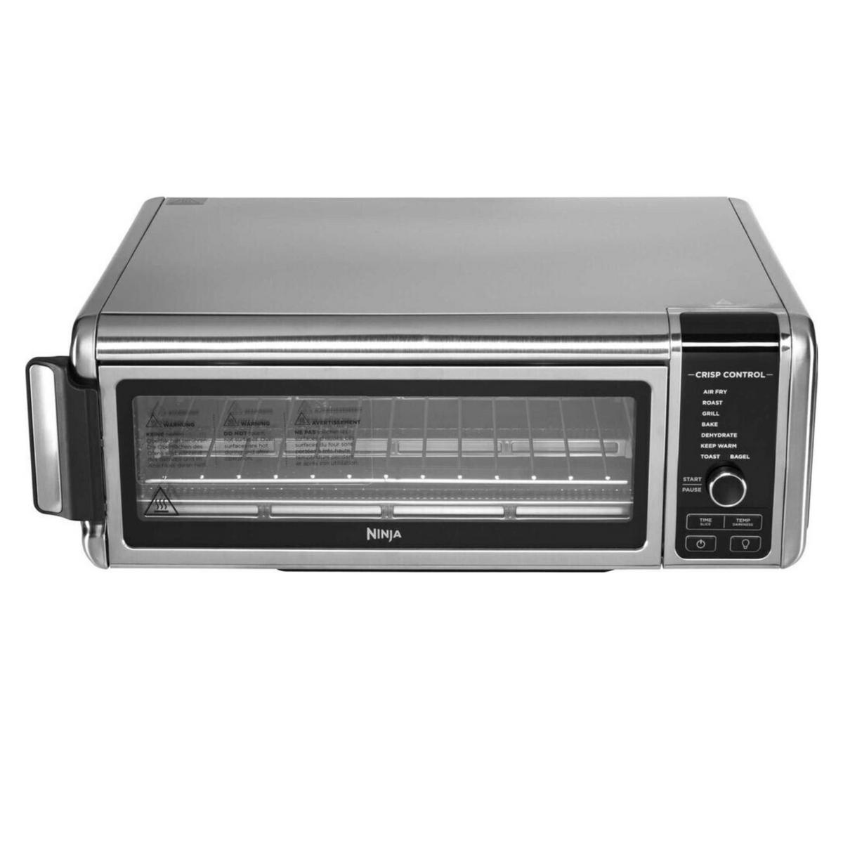 MINIBACKOFEN NINJA  - Grau Hochglanz/Schwarz, Basics, Metall (38/50,1/19,2cm)