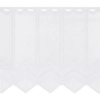 ZÁCLONA, polopriehľadné, 60 cm - biela, Konventionell, textil (60cm) - Esposa