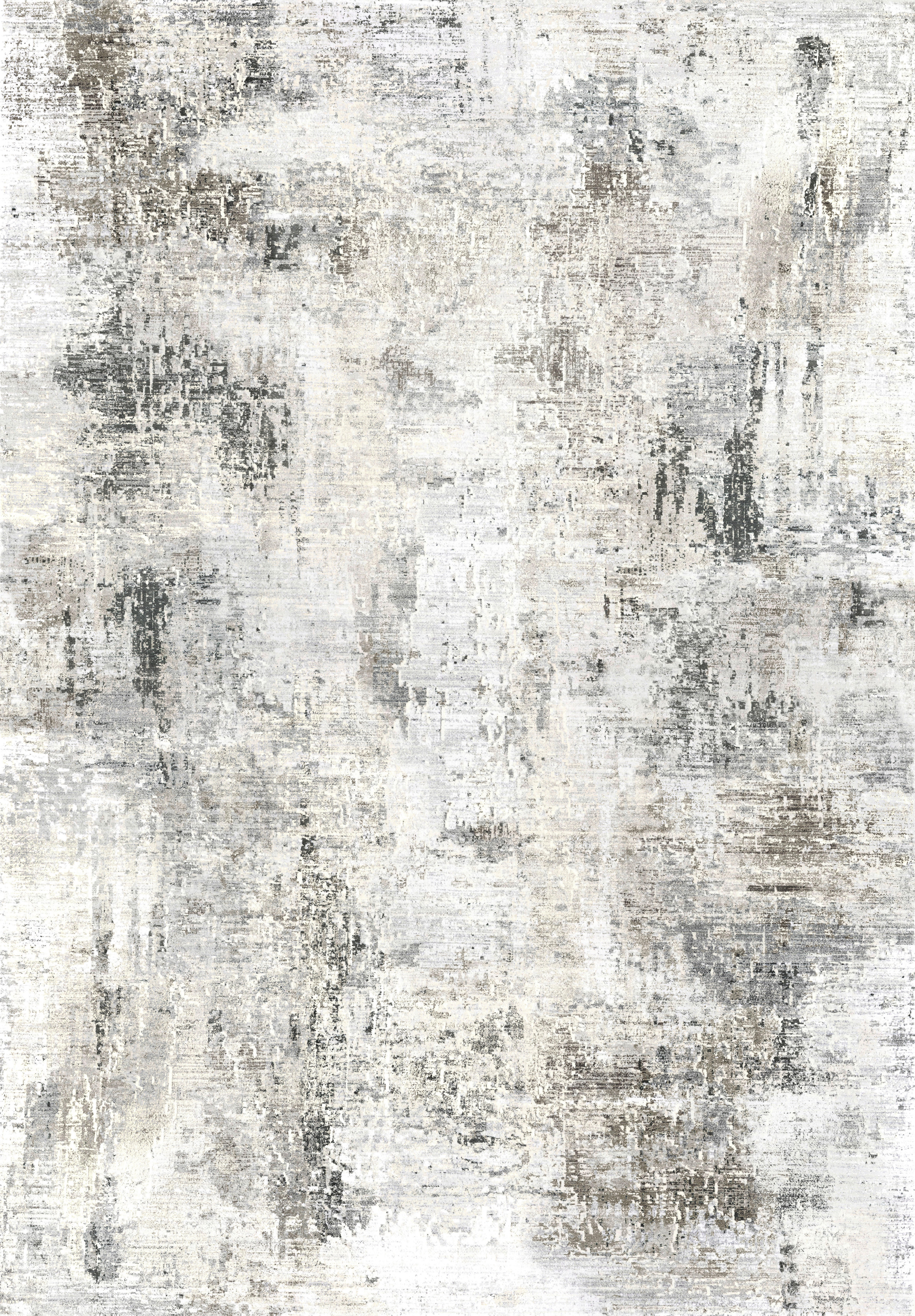 RETRO TEPIH  siva, crna, bela     - siva/bela, Dizajnerski, tekstil (160/230cm) - Novel