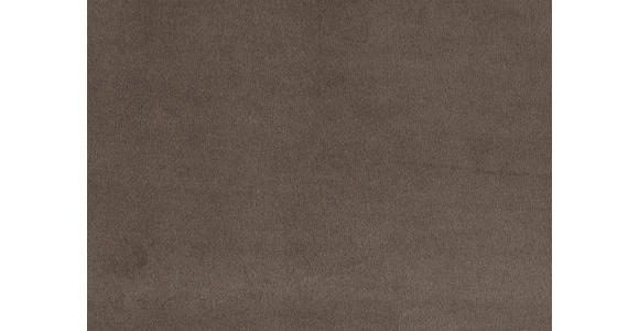 HOCKER in Textil Taupe - Taupe/Schwarz, KONVENTIONELL, Textil/Metall (106/40/72cm) - Hom`in