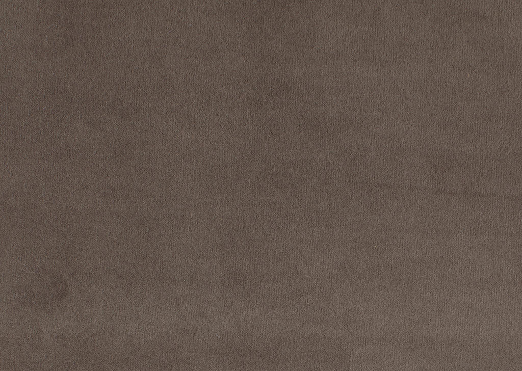 HOCKER in Textil Taupe - Taupe/Schwarz, Konventionell, Textil/Metall (106/40/72cm) - Hom`in