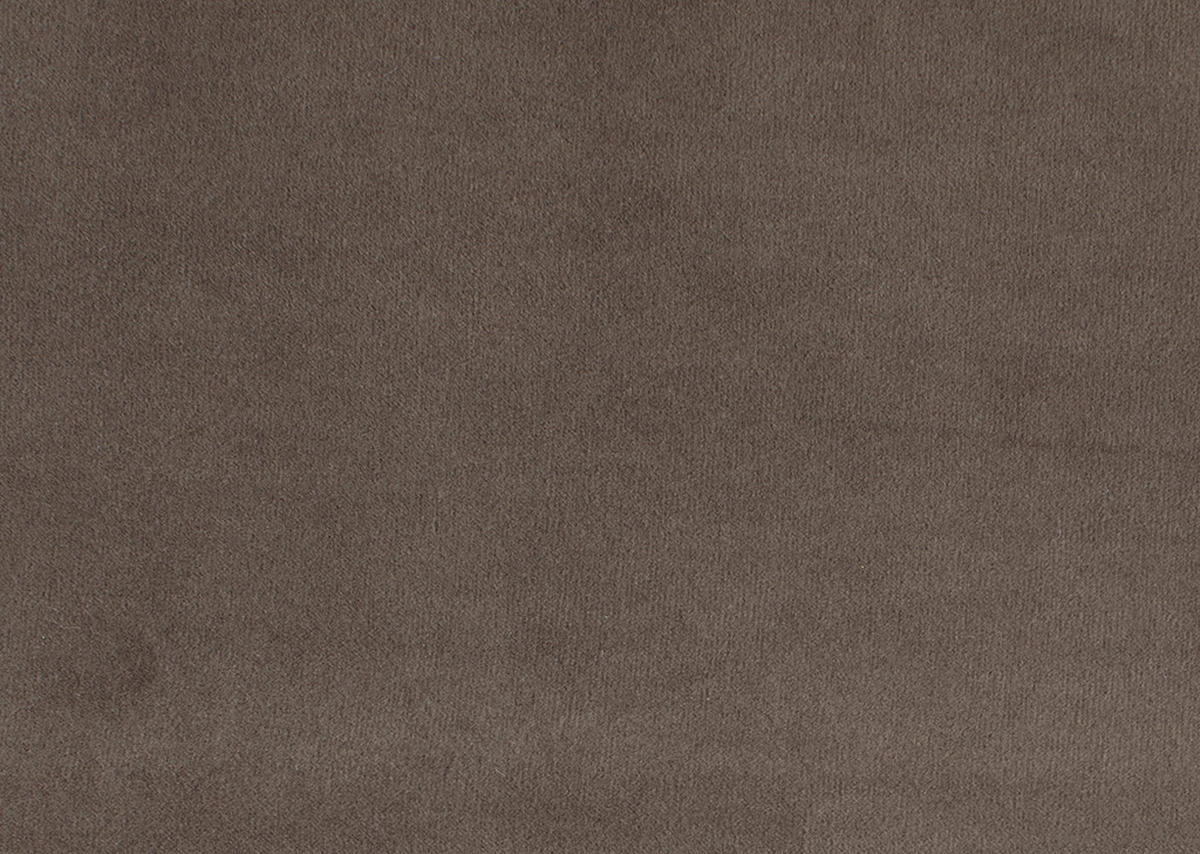 HOCKER in Textil Taupe  - Taupe/Schwarz, Konventionell, Textil/Metall (106/40/72cm) - Hom`in