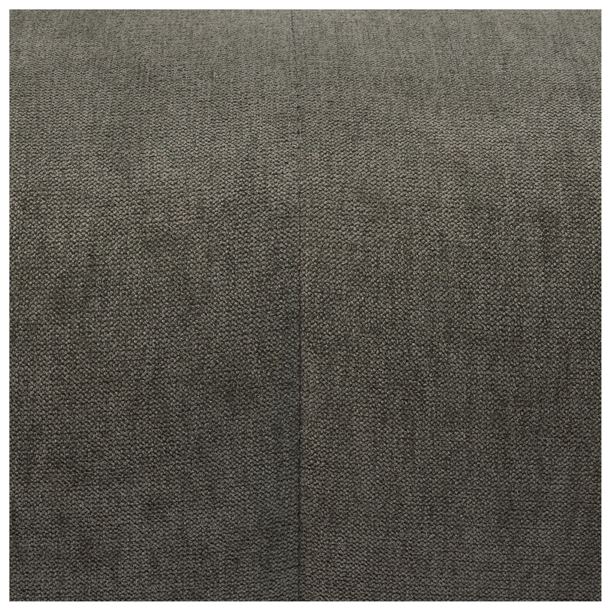 ECKSOFA in Velours Schlammfarben  - Schlammfarben/Schwarz, KONVENTIONELL, Textil/Metall (226/155cm) - Carryhome