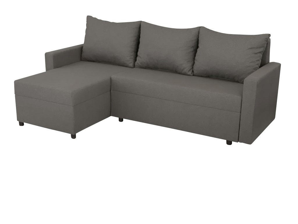 Ti'me SEDACÍ SOUPRAVA, textil, šedá, světle hnědá