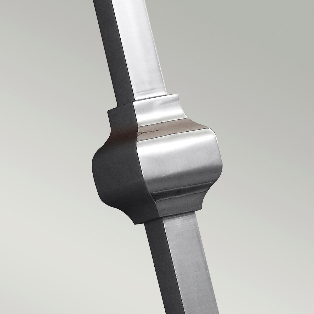 WANDLEUCHTE - Nickelfarben, Konventionell, Glas/Metall (29.2/76.5/12.1 cm) - Elstead Lighting