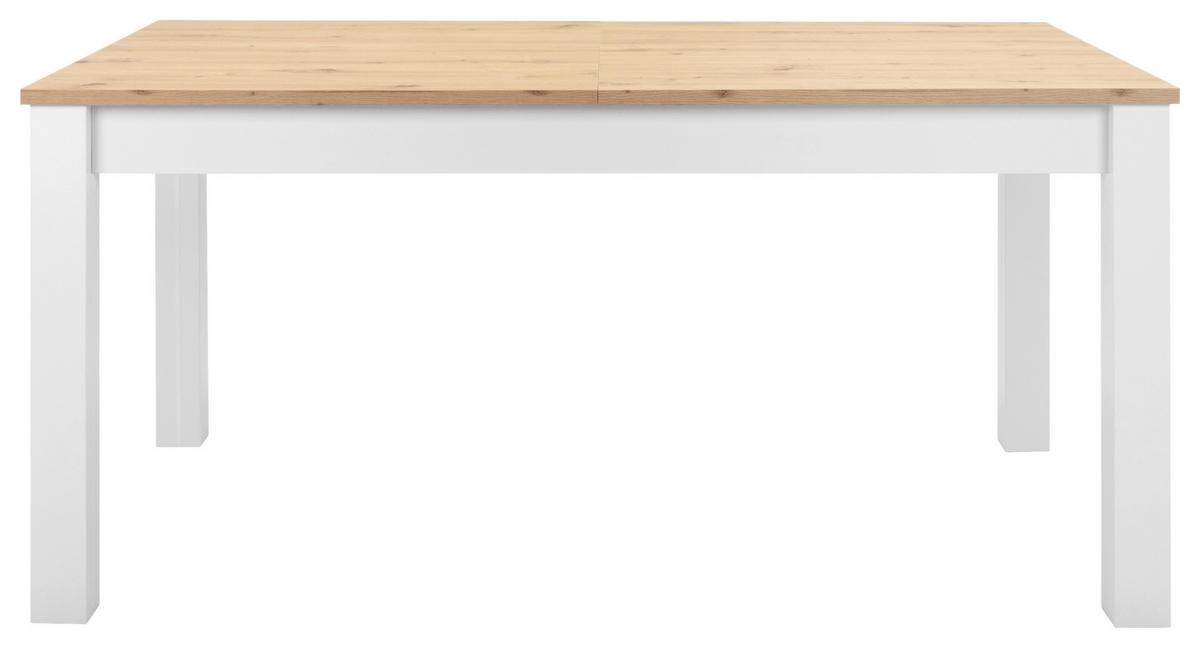 STOL ZA BLAGOVAONICU  bijela, boje hrasta  drvni materijal      - bijela/boje hrasta, Konvencionalno, drvni materijal (160/90/75cm) - MID.YOU