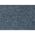 2-SITZER-SOFA in Chenille Grau - Blau/Schwarz, MODERN, Kunststoff/Textil (177/86/105cm) - Hom`in