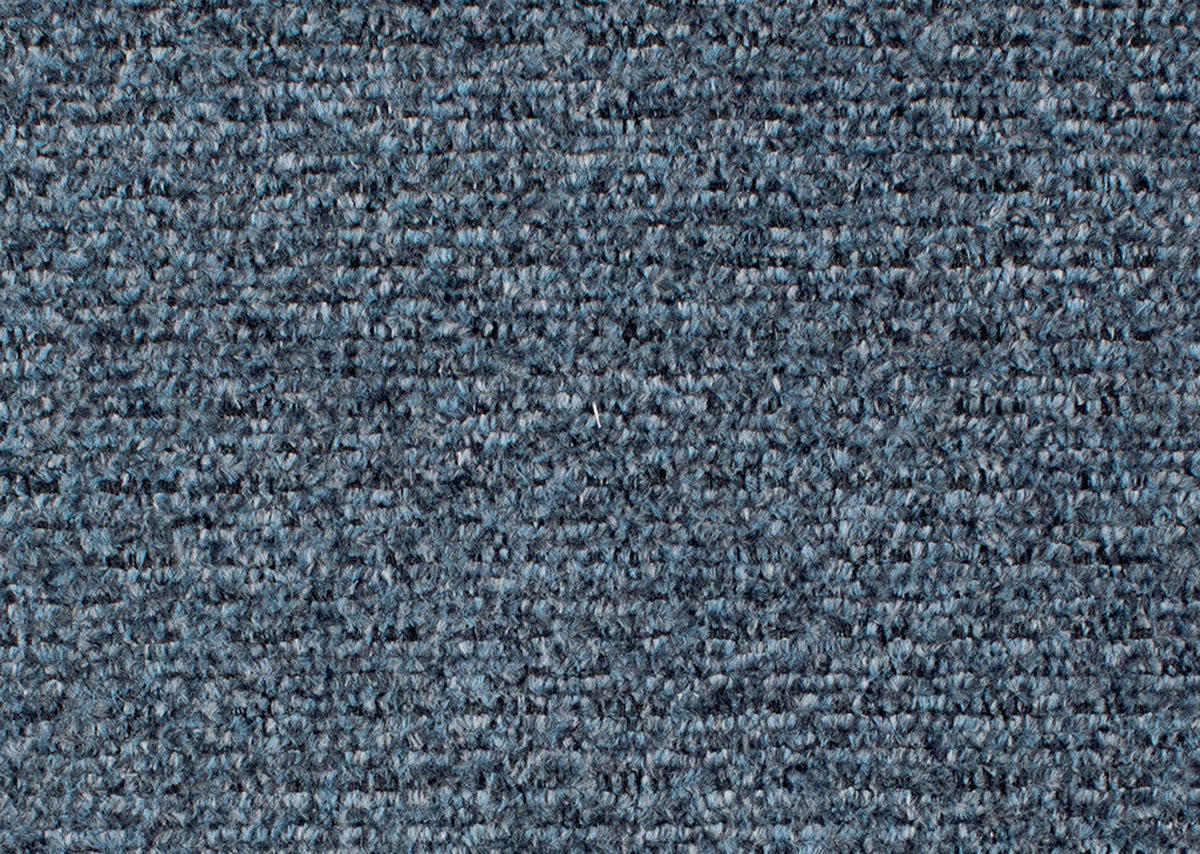 RÉCAMIERE in Chenille Blau, Grün  - Blau/Schwarz, MODERN, Kunststoff/Textil (166/86/105cm) - Hom`in
