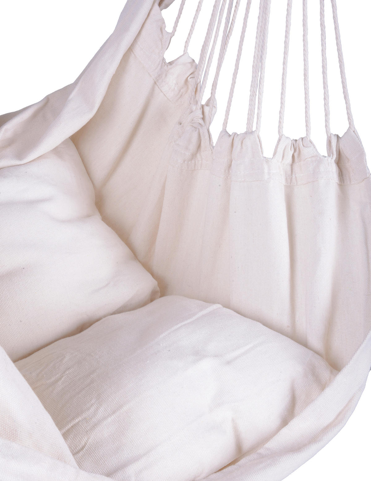 HÄNGESESSEL 90/120/60 cm  - Beige/Naturfarben, Trend, Holz/Textil (90/120/60cm) - Gardenson