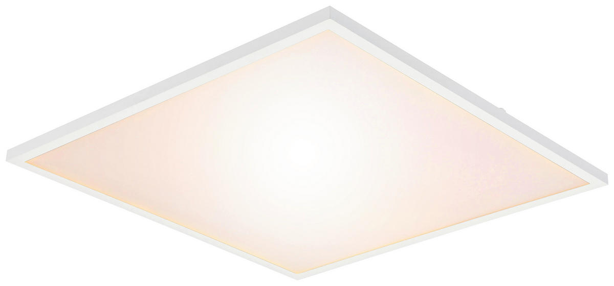 LED-PANEEL 30/30/4,5 cm   - Weiß, KONVENTIONELL, Kunststoff/Metall (30/30/4,5cm) - Novel