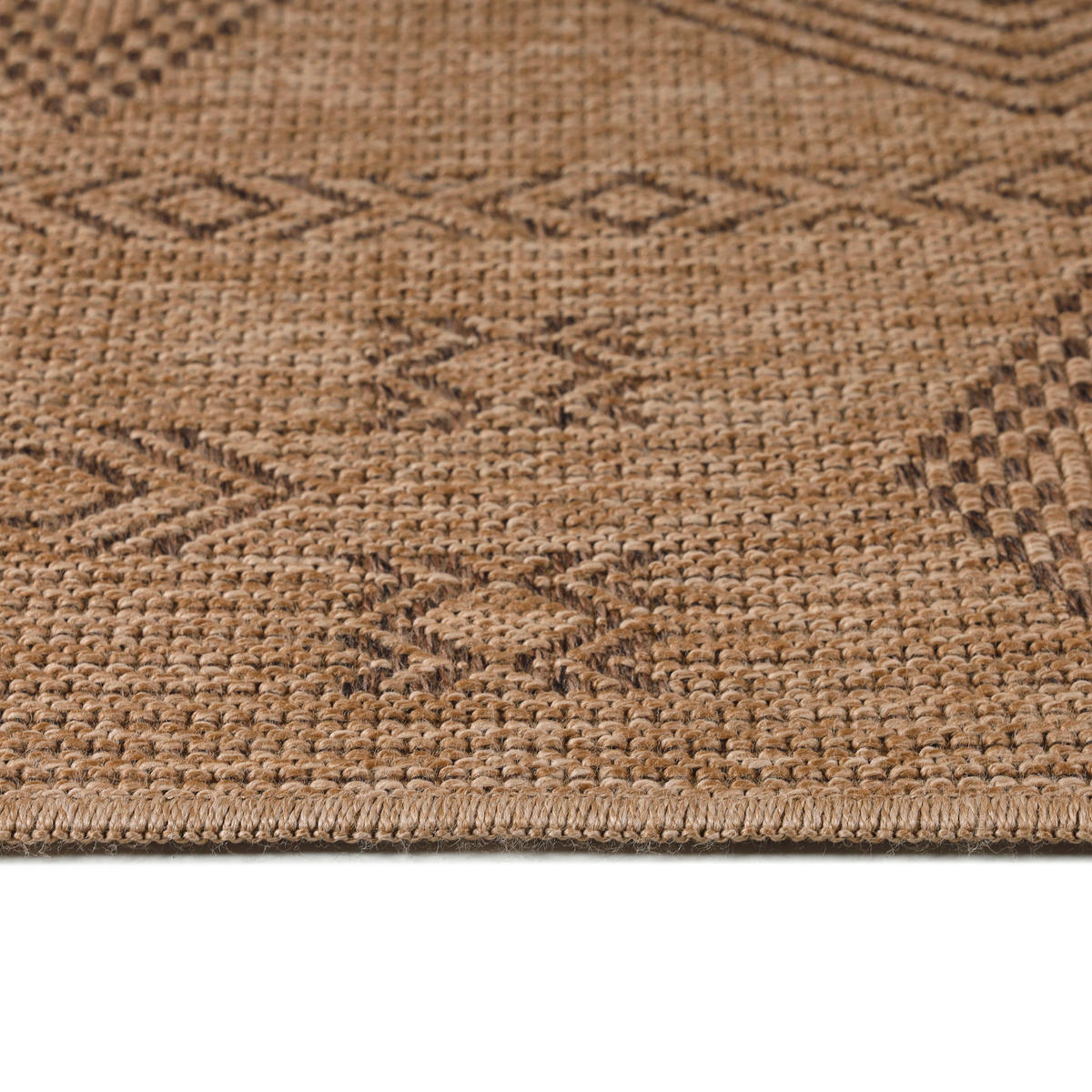 UTOMHUSMATTA 140/200 cm Dhaka  - beige, Basics, textil (140/200cm) - Novel