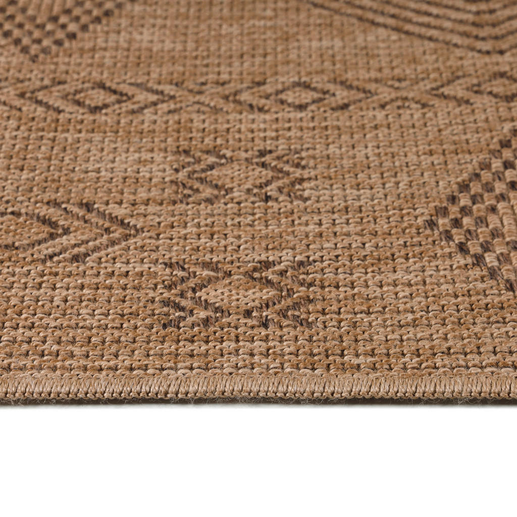 Thumbnail - Novel Outdoorteppich Dhaka, Beige, Textil, Uni, rechteckig, 140x200 cm, Oeko-Tex® Standard 100, pflegeleicht, Teppiche &...