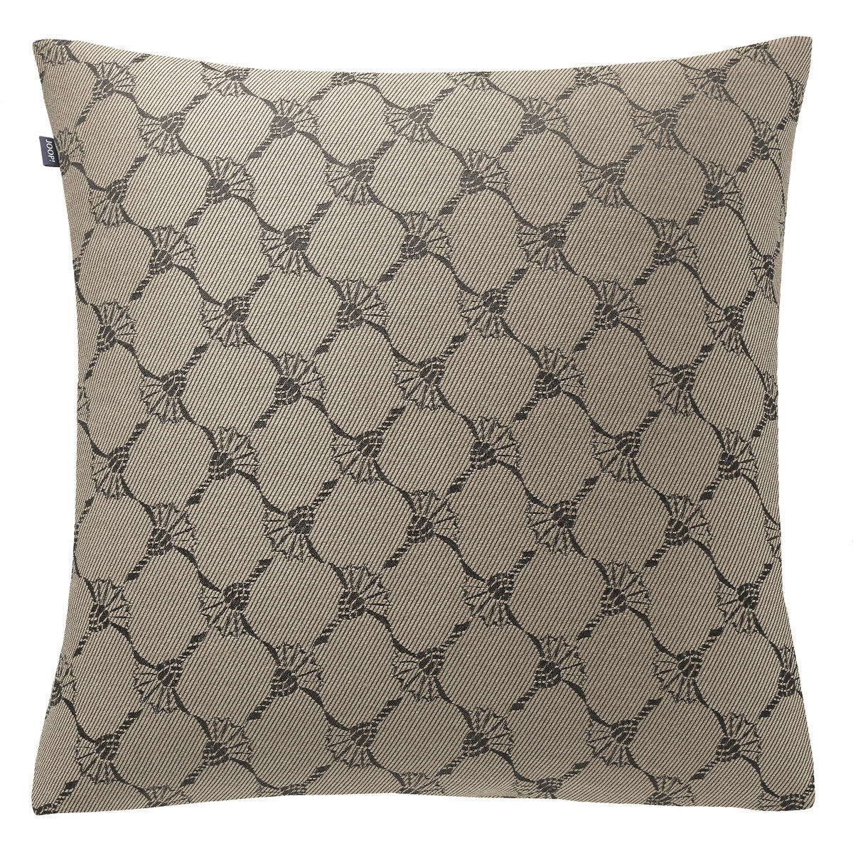 POTAH NA POLŠTÁŘ  50/50 cm - cappuccino/antracitová, Design, textil (50/50cm) - Joop!