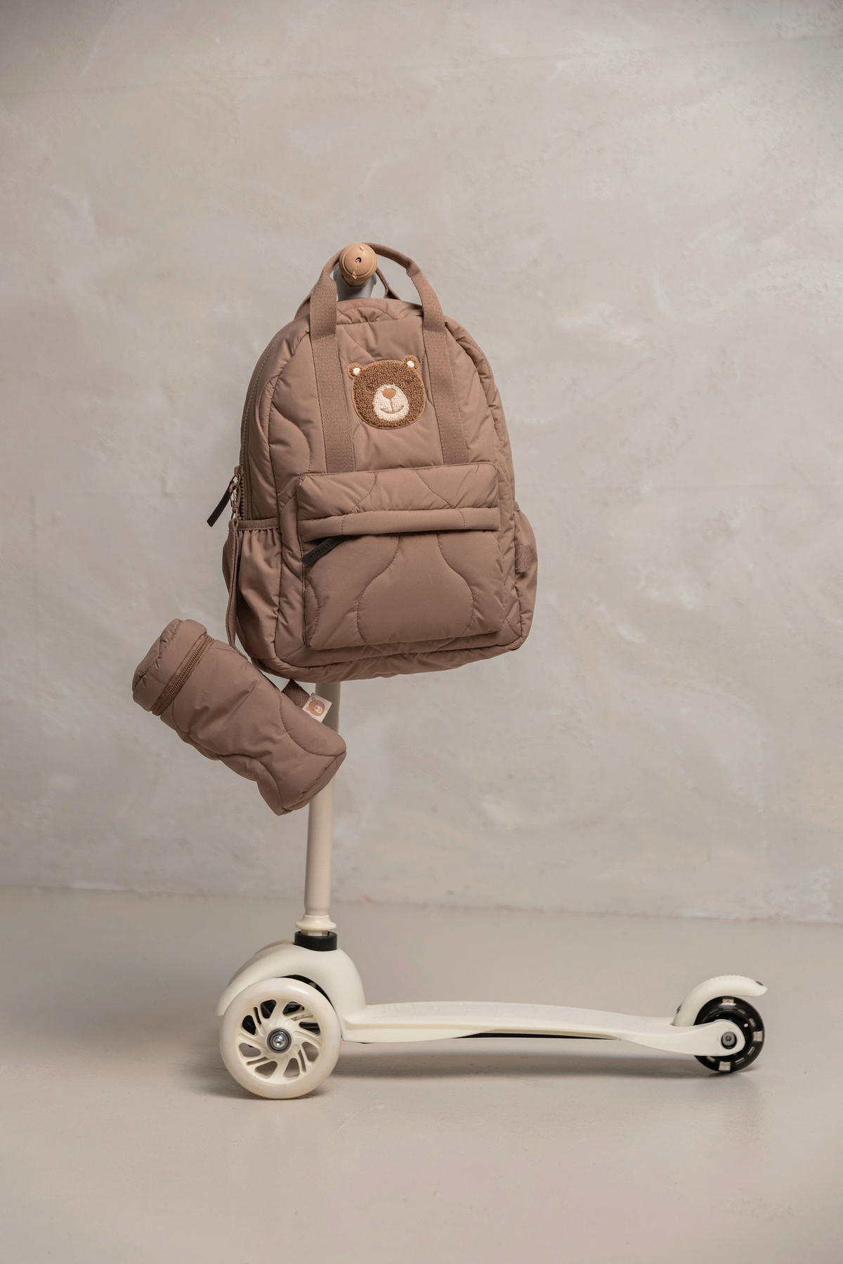 KINDERRUCKSACK Mila  - Braun, Basics, Textil (25/32/12cm) - Koelstra