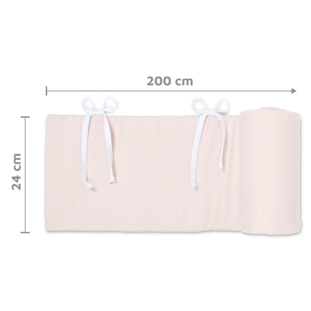NESTCHEN   24/200 cm  - Beige, Basics, Textil (24/200cm) - Babybay