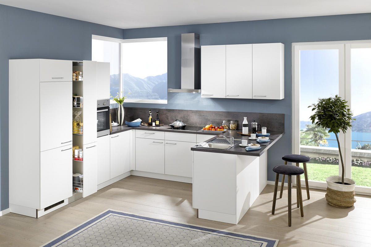KUCHYNĚ NA MÍRU FLORIAN - Design, kompozitní dřevo - Celina