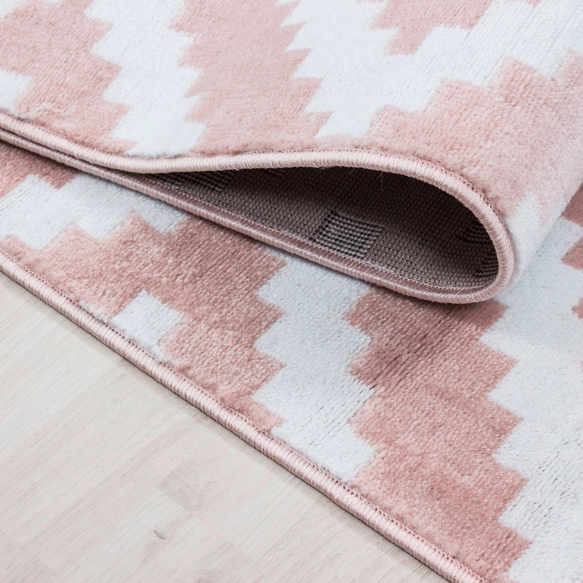 VÄVD MATTA 240/340 cm Plus  - pink, Basics, textil (240/340cm) - Novel