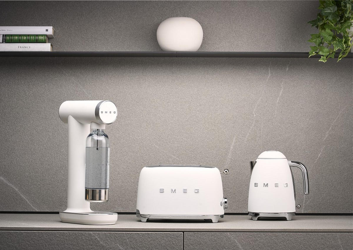 WASSERSPRUDLER Collezione  - Weiß, Basics, Metall - SMEG