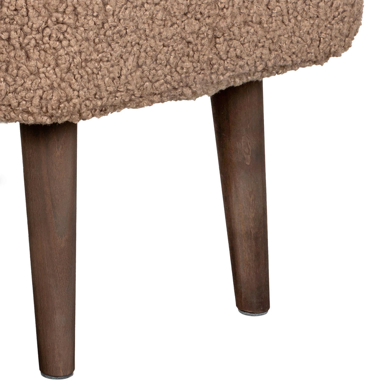 PALL i trä, textil brun, svart  - brun/svart, Design, trä/textil (52/39/41cm) - Best Price