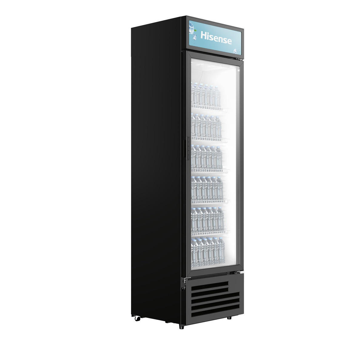 GETRÄNKEKÜHLSCHRANK 54/190,8/54,5 cm  - Schwarz, Trend, Glas/Metall (54/190,8/54,5cm) - Hisense