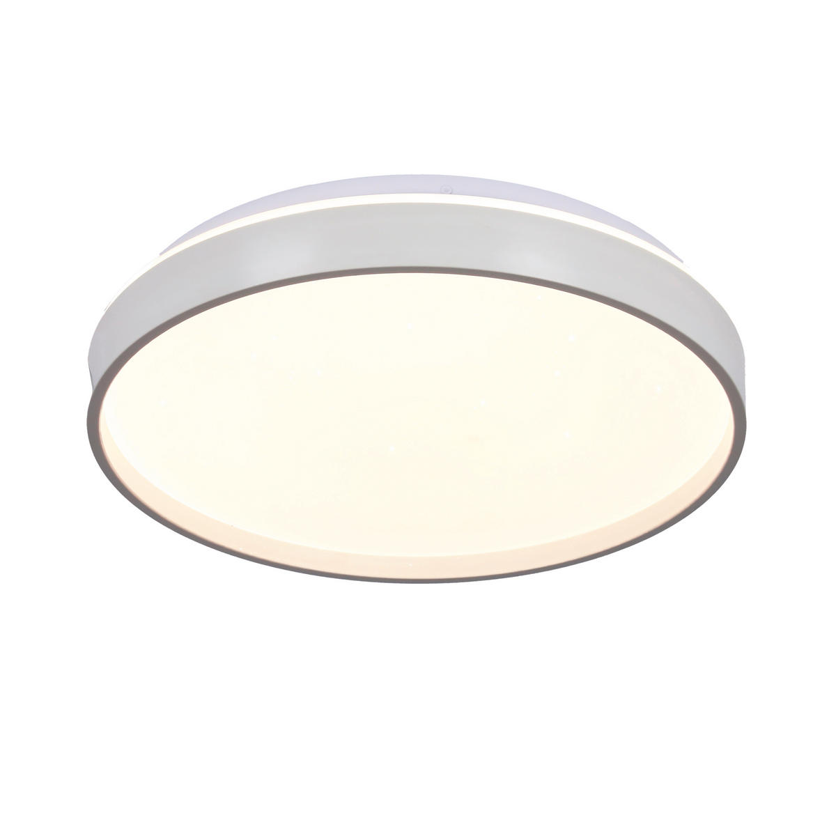LED-DECKENLEUCHTE 34/34/6 cm   - Weiß, KONVENTIONELL, Kunststoff/Metall (34/34/6cm)