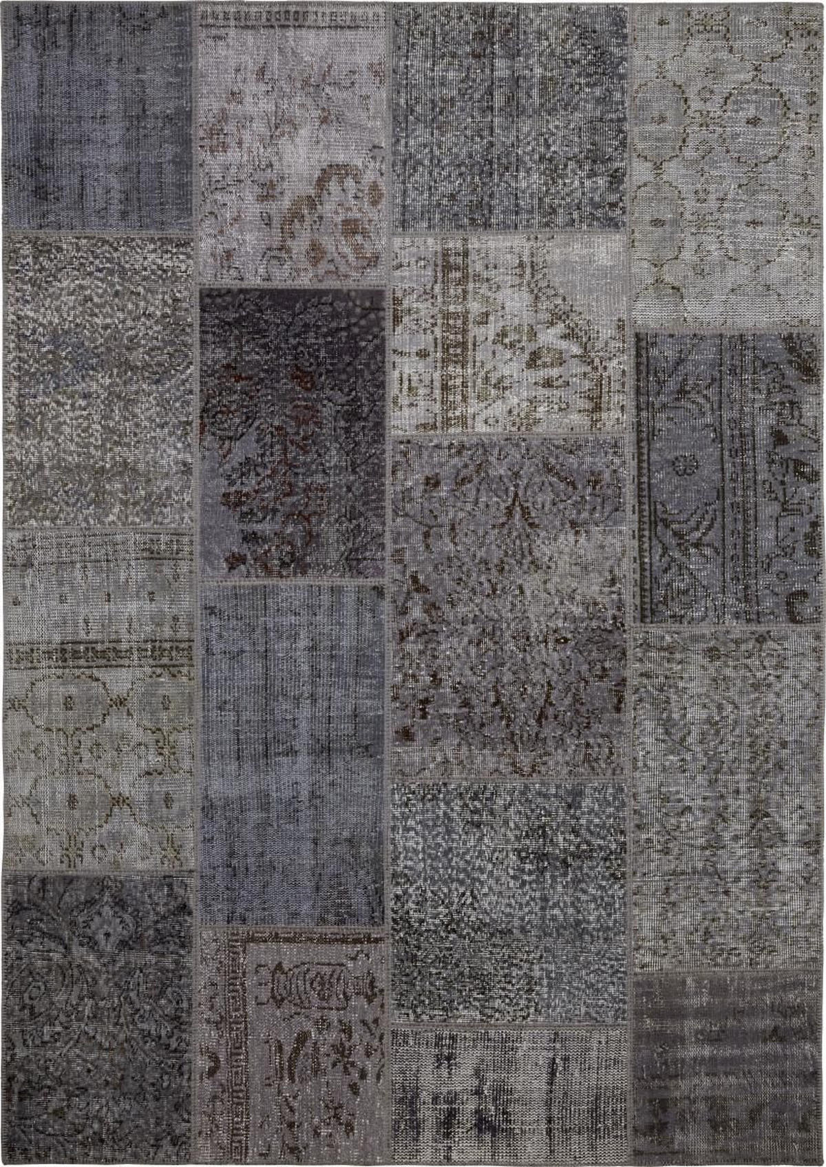 ORIENTALISK MATTA 80/200 cm Ephesus Granite  - grå, Trend, textil (80/200cm) - Cazaris