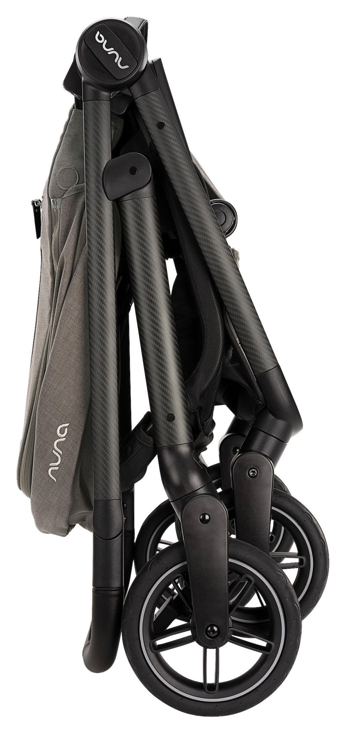 KINDERWAGEN Swiv  - Schwarz/Grau, Basics, Textil/Metall (94/54/103cm) - Nuna