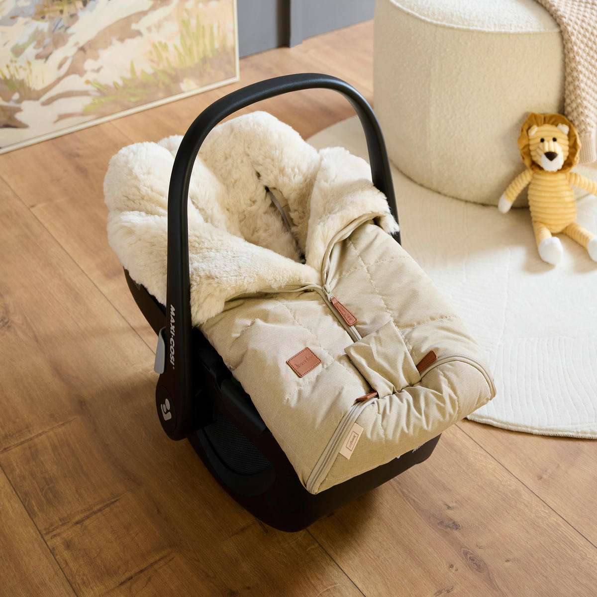 FELLSACK  - Beige, Basics, Textil (43/75cm) - Jimmylee