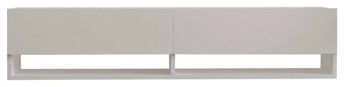 LOWBOARD  141/31/30 cm  hängend  - Weiß, MODERN, Holzwerkstoff (141/31/30cm)
