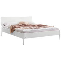 BETT 140/200 cm  in Weiß  - Weiß, KONVENTIONELL, Holz (140/200cm) - Hasena