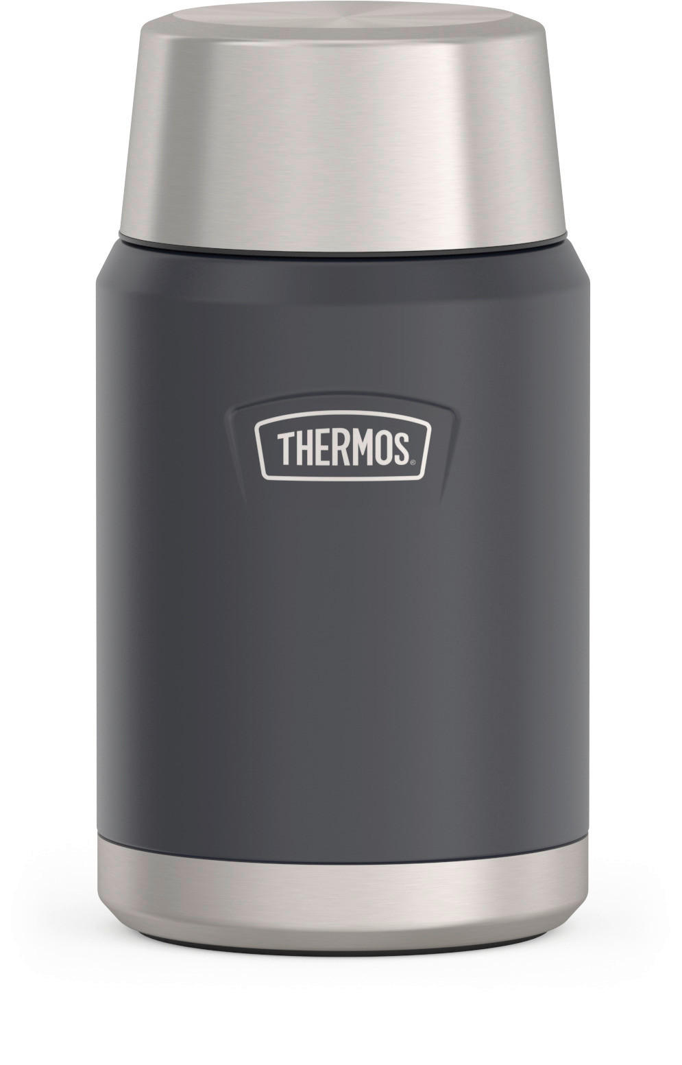 ISOLIERSPEISEGEFÄSS ICON 0,71 L  - Dunkelgrau, Basics, Metall (0,71l) - Thermos