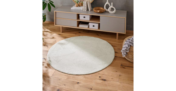 FLACHWEBETEPPICH 120 cm Laura Sandfarben - Sandfarben, Design, Textil (120cm) - Novel