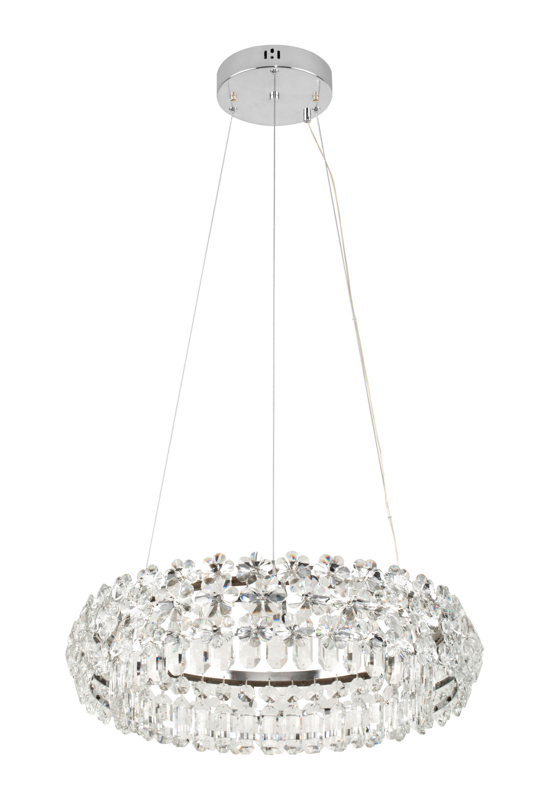 Glandor Led-Hängeleuchte Bristol Klar 150 cm