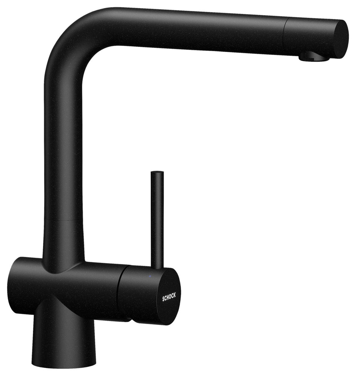 KÜCHENARMATUR 517000PUR  - Schwarz, Basics, Stein/Metall (5,1/28,5/21,6cm) - Schock