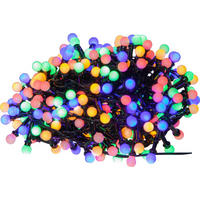LICHTERKETTE 1400 cm  - Multicolor/Schwarz, Basics, Kunststoff (1400cm) - Eglo