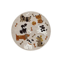 KINDERTEPPICH 160 cm Rocky & Friends  - Multicolor, KONVENTIONELL, Textil (160cm)