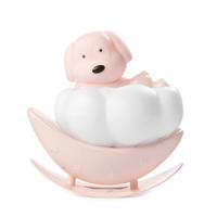 KINDERTISCHLEUCHTE 11/6.5/12.5 cm   - Hellrosa/Weiß, Basics, Kunststoff (11/6.5/12.5cm)