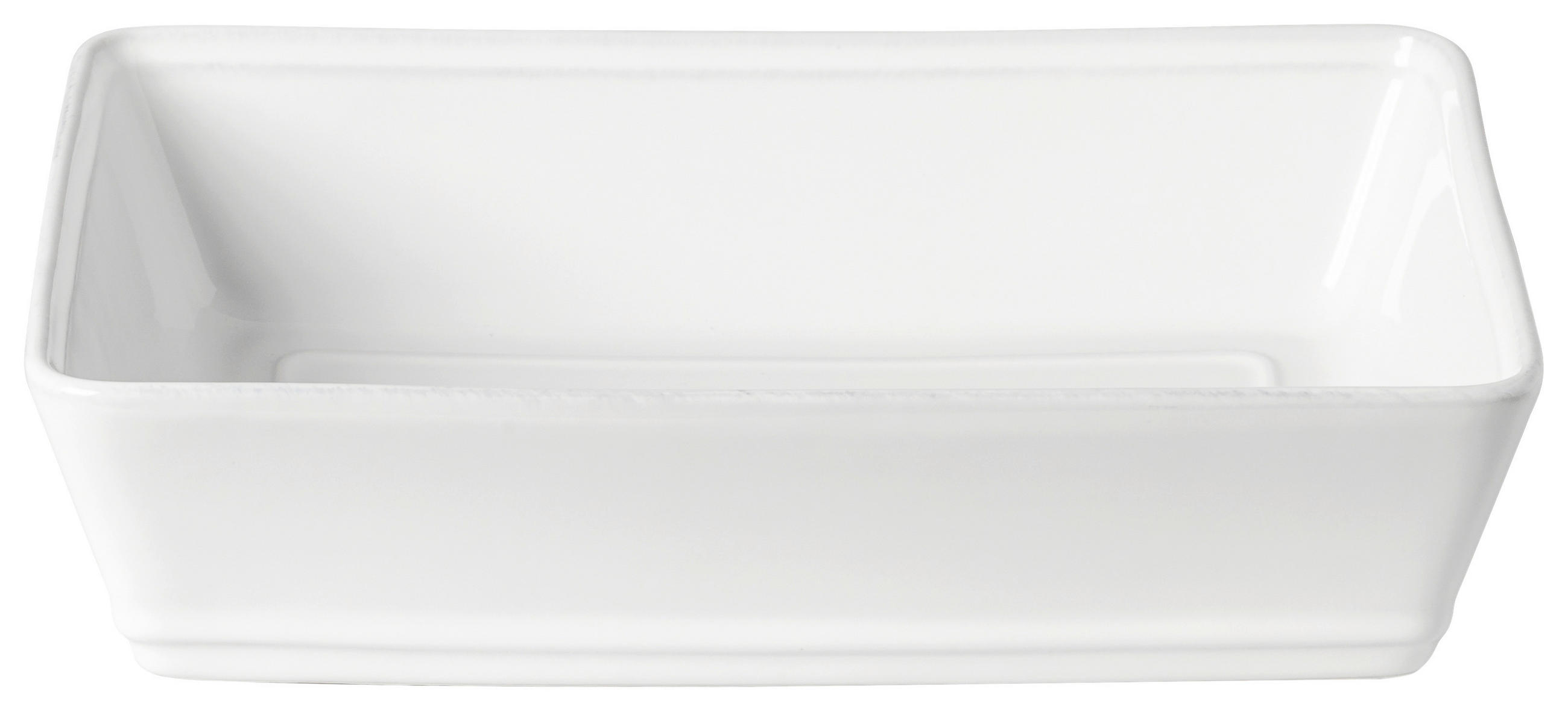 AUFLAUFFORM Keramik Feinsteinzeug  - Weiß Hochglanz, Basics, Keramik (30/22/7cm) - Costa Nova