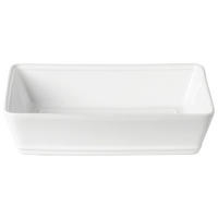AUFLAUFFORM Keramik Feinsteinzeug  - Weiß Hochglanz, Basics, Keramik (30/22/7cm) - Costa Nova