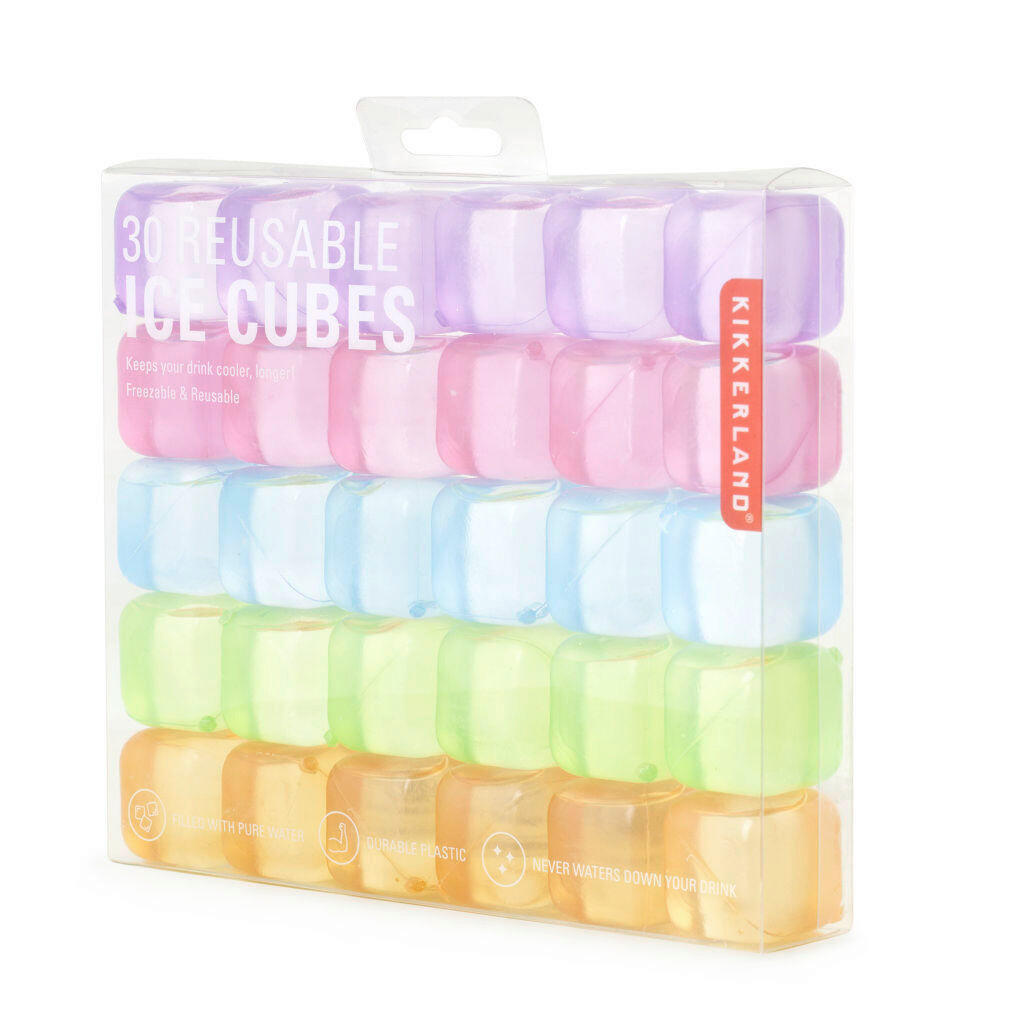 VIŠEKRATNE KOCKE ZA LED - višebojna, Konvencionalno, plastika (2,5/2,5/2,5cm) - Kikkerland