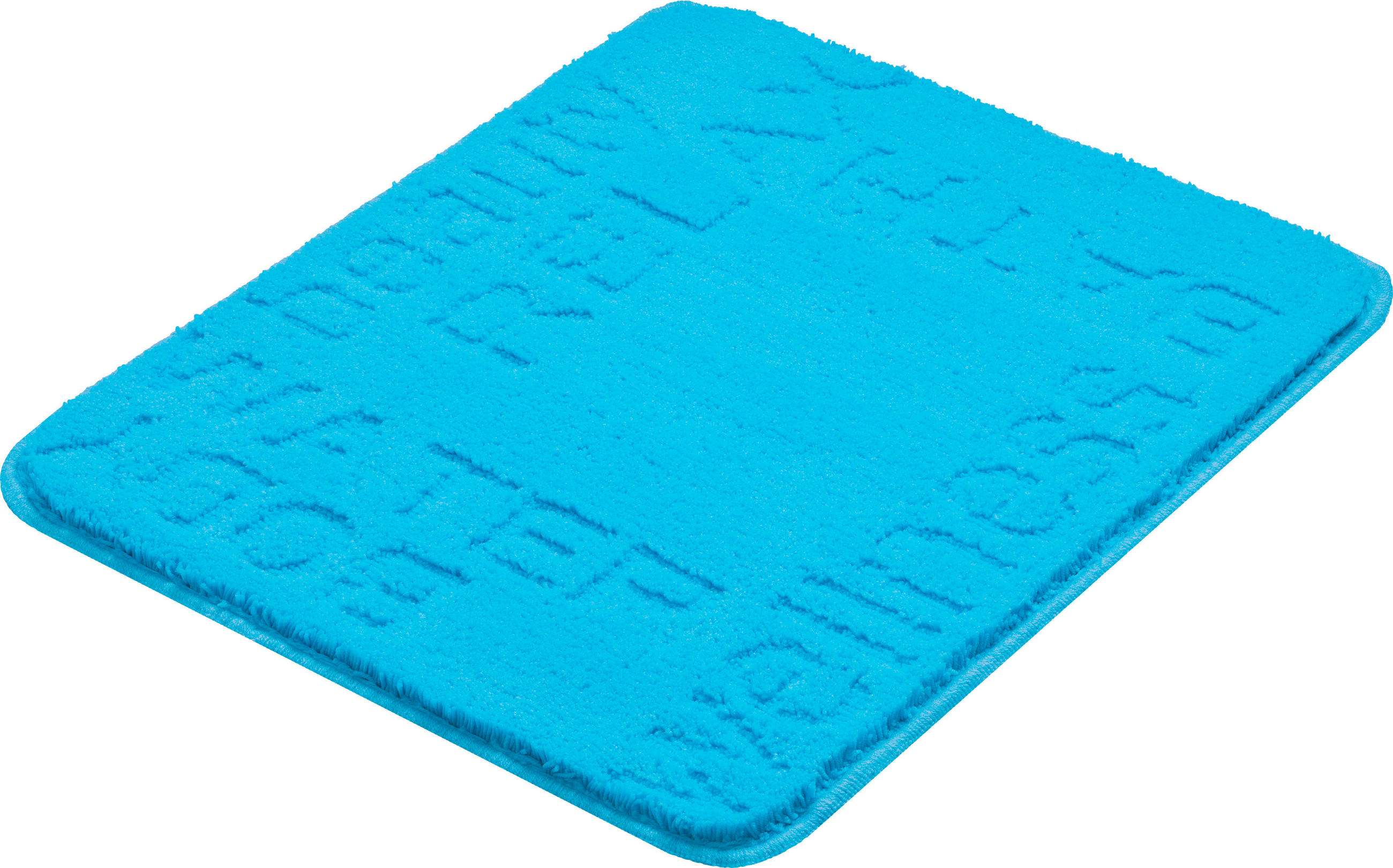 BIDET-VORLEGER Blau 40/50 cm  - Blau, Basics, Kunststoff/Textil (40/50cm) - Grund
