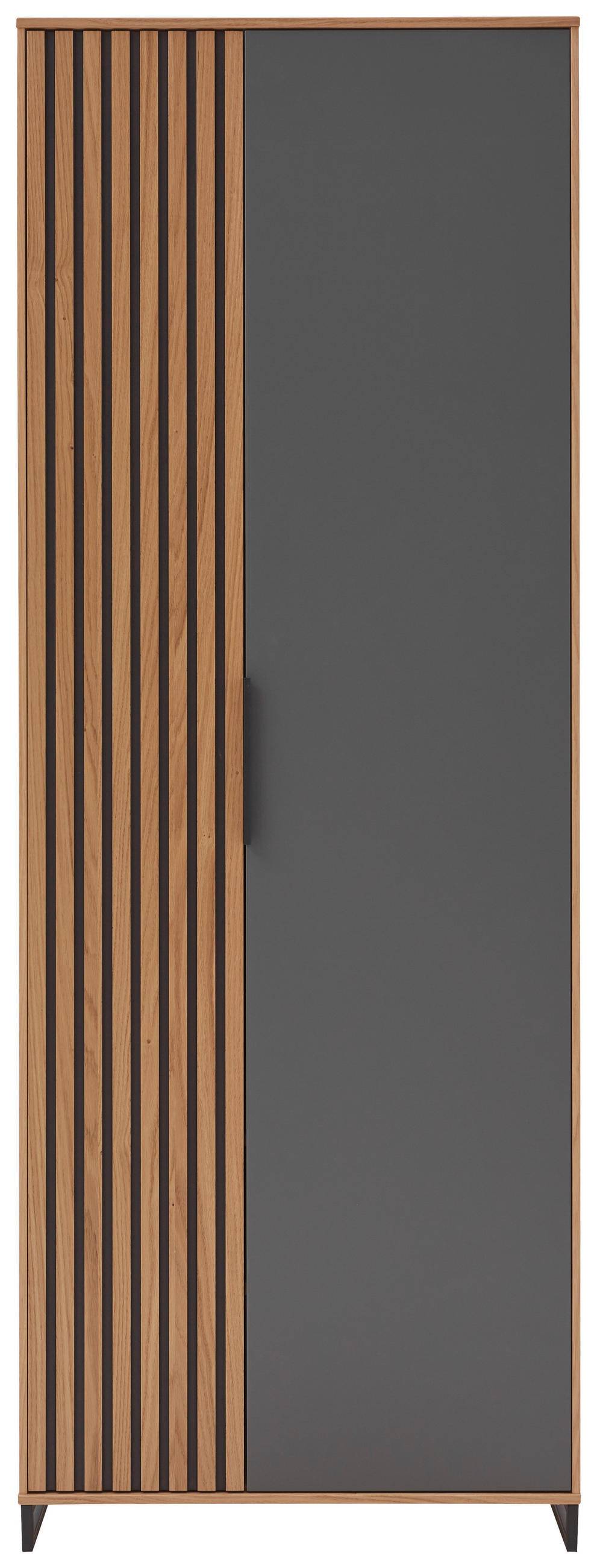 GARDEROBENSCHRANK  in 72/195/37 cm  - Eiche Bianco/Eichefarben, Design, Holz/Holzwerkstoff (72/195/37cm) - Dieter Knoll