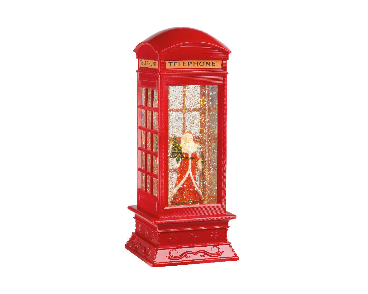 LED-WEIHNACHTSFIGUR  - Rot, LIFESTYLE, Kunststoff (11,00/11,00/27,00cm)