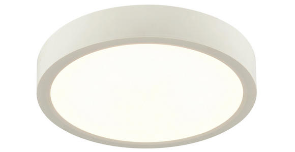 LED-DECKENLEUCHTE 15 W 22,5/3,6 cm - Weiß, KONVENTIONELL, Kunststoff (22,5/3,6cm) - Boxxx