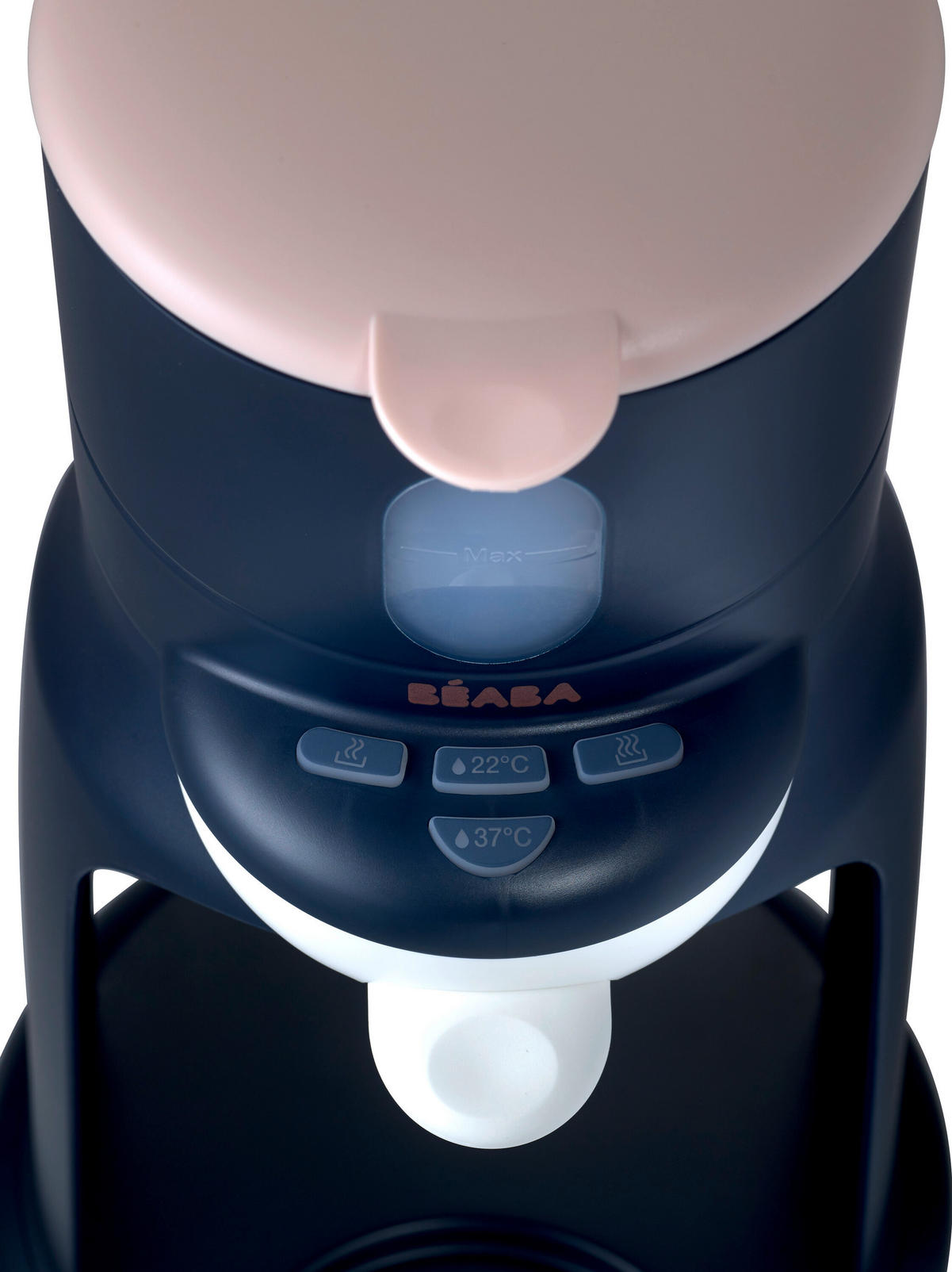 BABYKOSTWÄRMER 2024  - Dunkelblau, Basics, Kunststoff (18,9/18,9/33cm) - Beaba