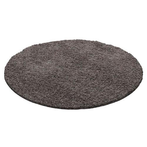 KOBEREC S VYSOKÝM VLASEM, 120 cm šedohnědá - šedohnědá, Konvenční, textil (120cm) - Novel