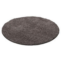KOBEREC S VYSOKÝM VLASEM, 120 cm šedohnědá - šedohnědá, Konvenční, textil (120cm) - Novel