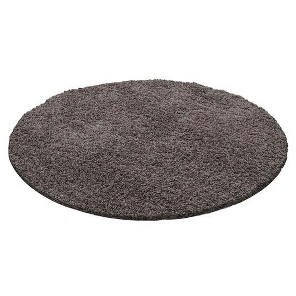 KOBEREC S VYSOKÝM VLASEM, 120 cm šedohnědá - šedohnědá, Konvenční, textil (120cm) - Novel
