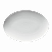 TANJIR ZA SERVIRANJE   34/20/2 cm         - bela, Osnovno, keramika (34/20/2cm) - Thomas